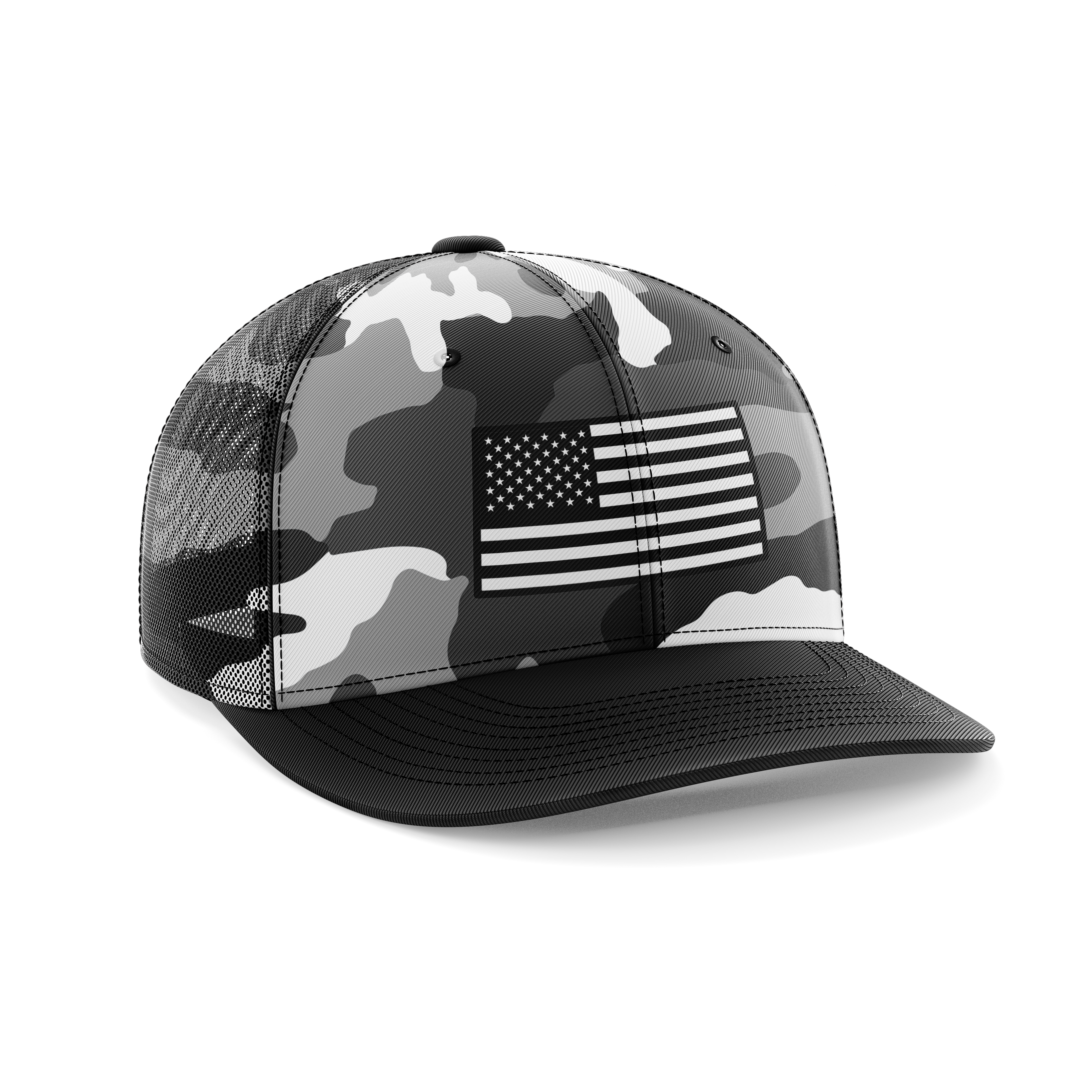 Curved Brim Snapbacks
