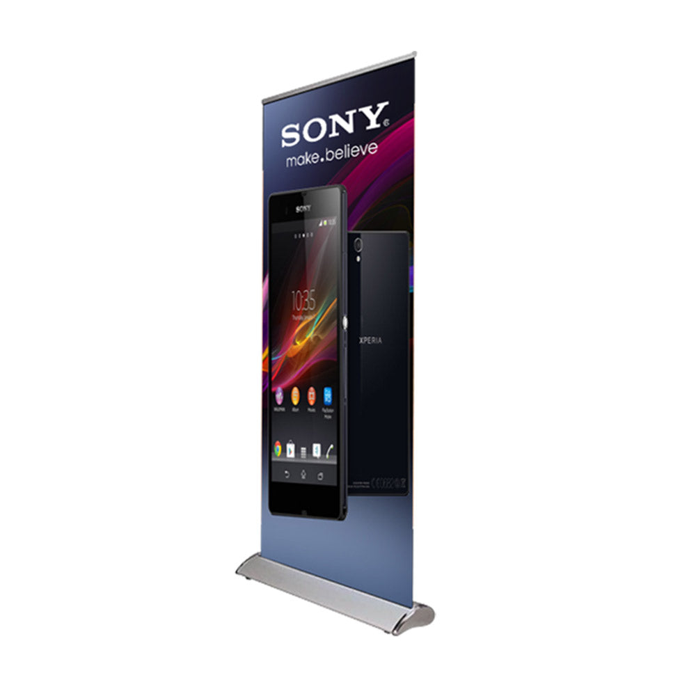 Premium Custom Single Sided Banner W/ Stand