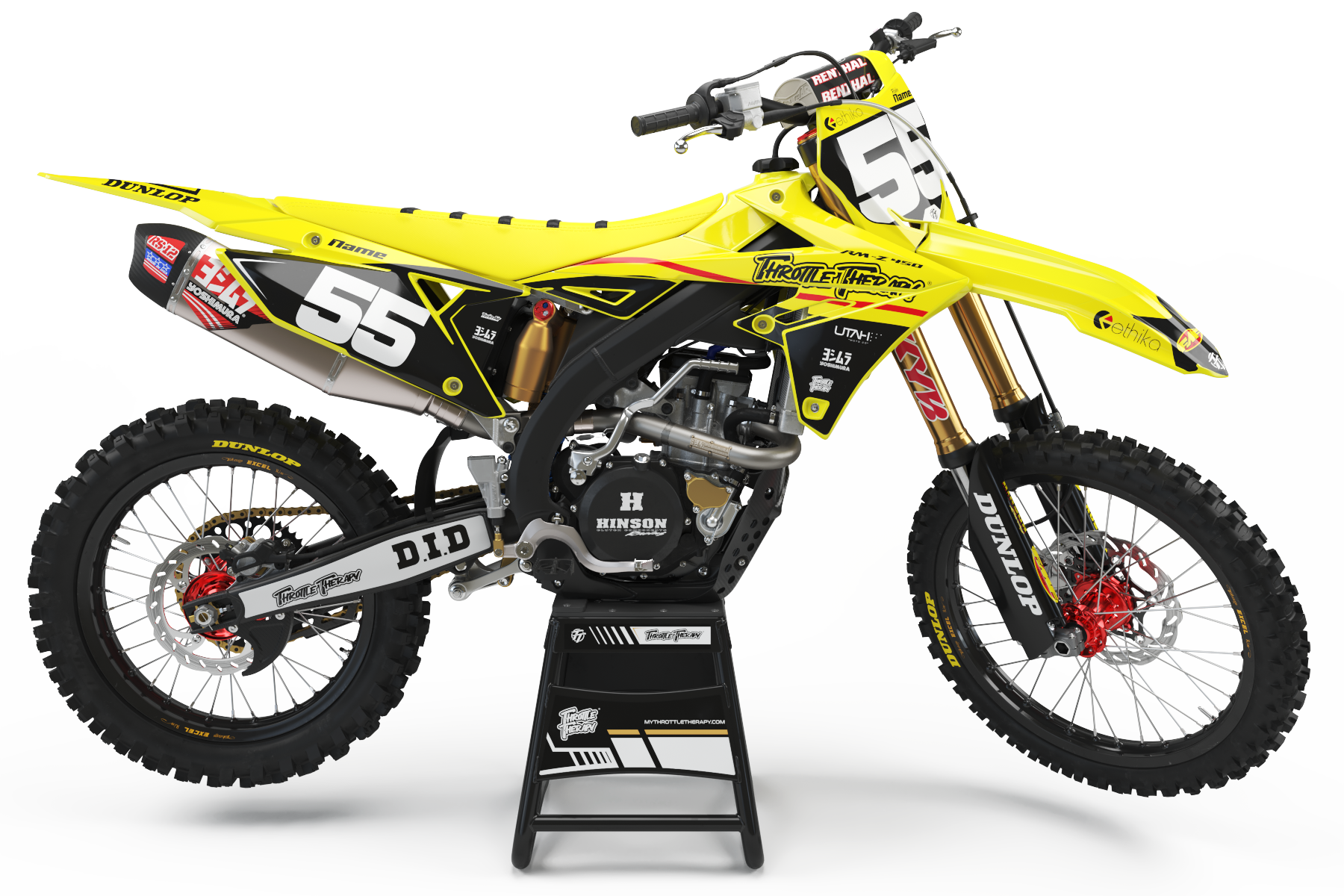 Throttle Therapy Premium Decal Kit